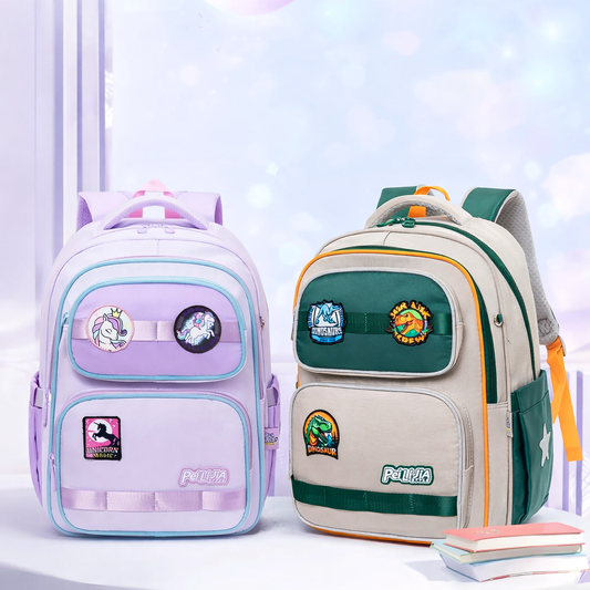 Ergonomic Children Backpack for Boys & Girls | Primary School Bag