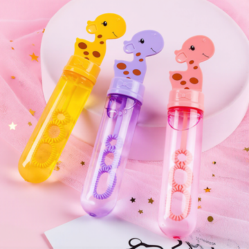 Cute Giraffe Bubble Wands for Kids
