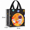 3D Galaxy Rocket Astronaut Non-Woven Gift Bag