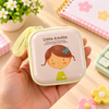 Cute Little Amélie Square Coin Pouch