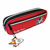 Space Rocket Stationery Pencil Pouch – Dual Zips, Double Space