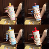 Kawaii Cartoon 700ml Steel Insulated Tumbler | Cup