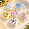 Cute Owl Square Tin Coin Pouch