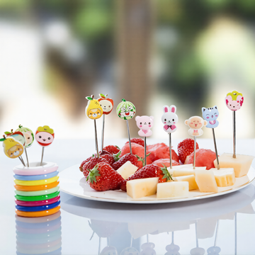 Cartoon Fruit Fork Set