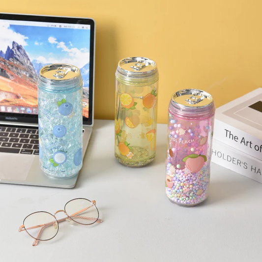 Sip in Style: Can-Shape Portable Water Cup (360ml)
