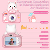 Mini kids Electronic Camera-Dino-Cat-Rabbit-Panda