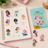 Aesthetic 50-Piece Waterproof Vinyl Stickers Pack | Peel, stick & transform!