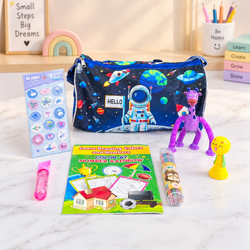 Boys Cartoon Duffle Bag Activity Hamper
