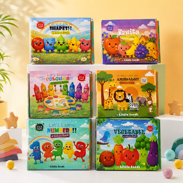 Little Seeds Interactive Velcro Quiet Book | Play & Learn