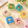 Cute Little Amélie Square Coin Pouch