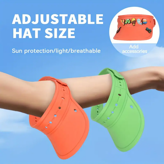 Lightweight beach sun hat for women with hollow top design