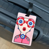 Chic Cartoon Character Silicone Luggage Tag