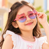 Cute Kitty Face Gradient Sunglasses | Plastic Novelty Glasses for Girls