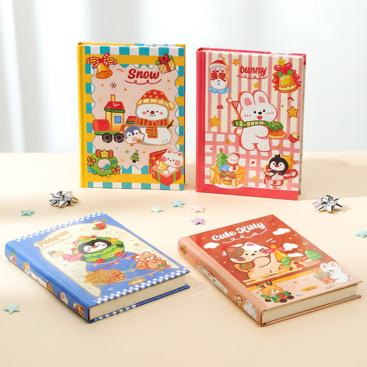 Cute Winter Friends Animal Diary