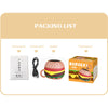 T77 Burger Wireless Bluetooth Speaker – Mini Stereo Bass Fun Anywhere