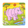 Animal Wooden Jigsaw Puzzle - 1 Pcs for Toddlers & Kids