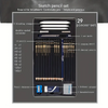 29pcs Sketching & Drawing Pencil Art Tool Kit