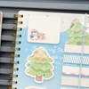Merry Christmas Dairy | Built-In Sticky Note