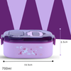 Unicorn Theme Stainless Steel Lunch Box with Free Complimentary Gift