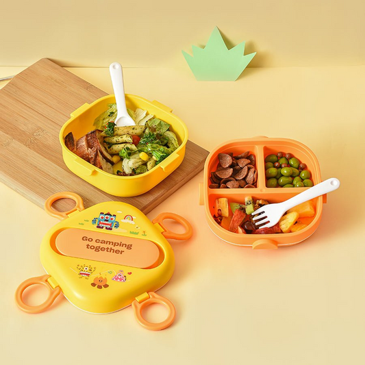 Monsters Double - Layer Sealed Bento Lunch Box