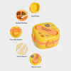 Monsters Double - Layer Sealed Bento Lunch Box