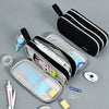 Multifunctional Large Capacity Pencil Case with 3 Zippers