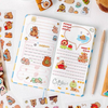 Capybara Vibes Only Sticker Pack of 6 Sheets