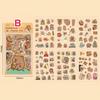 Capybara Vibes Only Sticker Pack of 6 Sheets