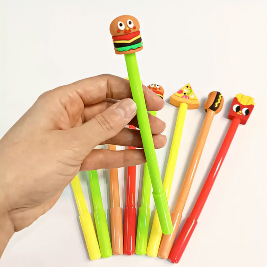 Flavor-Packed Fast Food Gel Pen 1 Pcs
