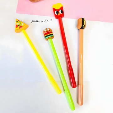 Flavor-Packed Fast Food Gel Pen 1 Pcs