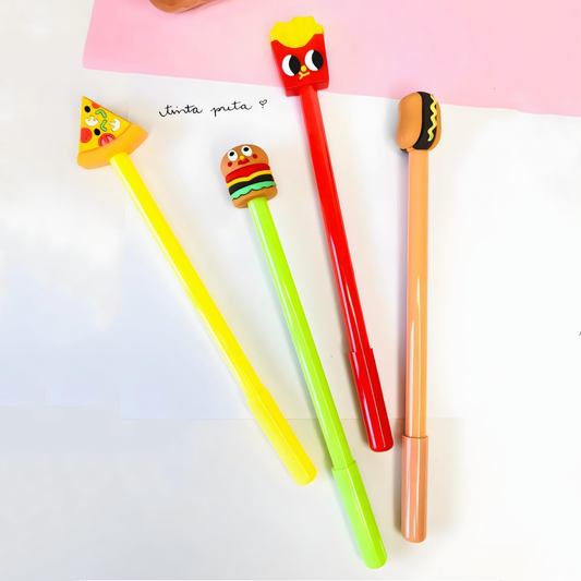 Flavor-Packed Fast Food Gel Pen 1 Pcs