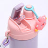 Cute Cartoon Double Drink Stainless Steel Sipper