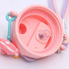 Cute Cartoon Double Drink Stainless Steel Sipper