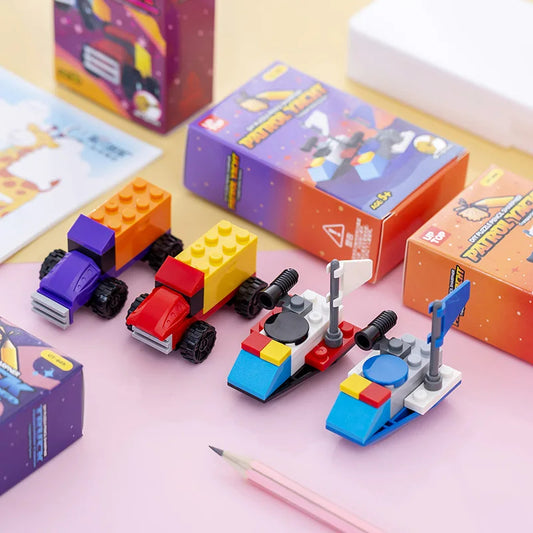 Transport DIY Puzzle Pencil Sharpener