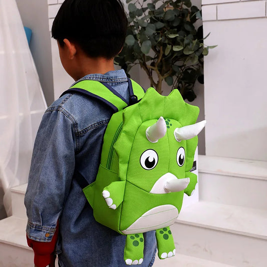 Cute 3D Dinosaur School Bag For Toddlers