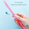20cm Triangular Transparent Gradient Acrylic Ruler