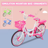 Alloy Diecast Bike Model Toy | Realistic Bicycle