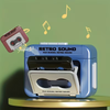 Vintage Style | Mini Retro Cassette Tape Recorder Keychain