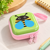 Cartoon Animal Square Tin Coin Pouch