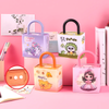 Cute Metal Handbag Piggy Bank for Kids with Password Lock