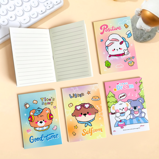 Kawaii Aesthetic Mini Animal Pocket Diary
