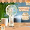 Portable Capybara Mist Fan for Kids | USB Rechargeable Portable Water Spray Fan