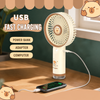 Portable Capybara Mist Fan for Kids | USB Rechargeable Portable Water Spray Fan