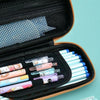 Multicolor 3D EVA Bear Pencil Pouch - Multi-Compartment