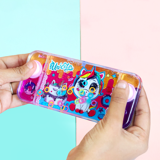 Magical Unicorn Water Ring Toss Game