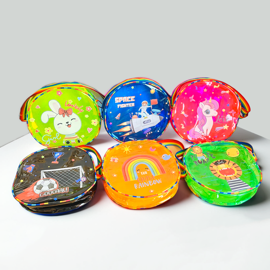 Sparkle On! Cartoon Holographic Sling Bag
