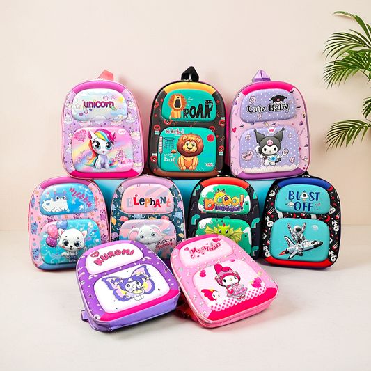 Cute Multi-Design 3D Backpack