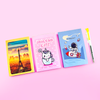 Foldable Pocket Notebook with Pen
