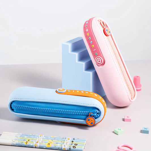 Creative Capsule Silicone Pencil Pouch