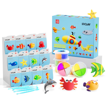 Undersea Adventure Series Air Dry Clay 1 Pcs
